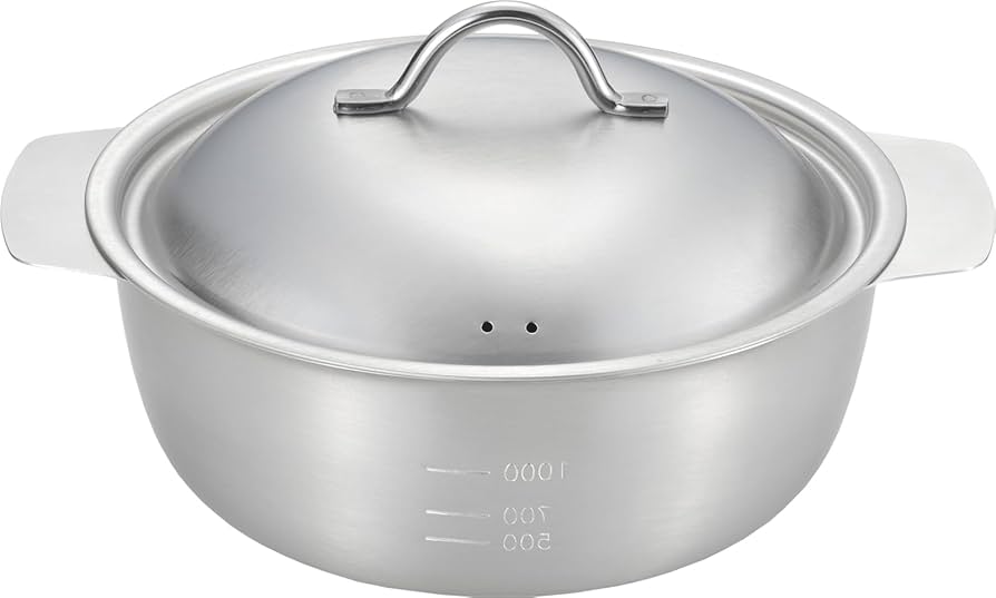 調理器具 G1627 tam Amazon｜ヨシカワ 美味彩菜 卓上鍋 18cm 1.7L 目盛り付き IH
